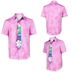 Zootopia 2(2025) Nick Wilde Chemise Rose Cosplay Costume