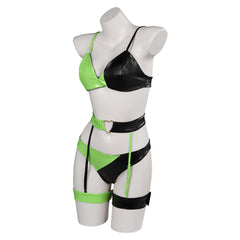 Kim Possible Shego Lingerie Cosplay Costume