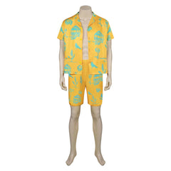 2023 Film Barbie Ken Ensemble de T-shirts de Plage Cosplay Costume