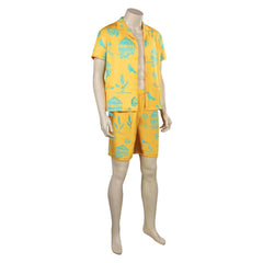 2023 Film Barbie Ken Ensemble de T-shirts de Plage Cosplay Costume
