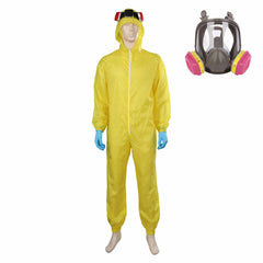 Breaking Bad Walter White Jaune Combinaison Cosplay Costume