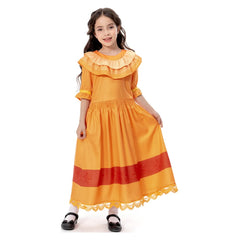 2021 Encanto Pepa Madrigal Enfant Robe Cosplay Costume