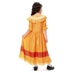 2021 Encanto Pepa Madrigal Enfant Robe Cosplay Costume