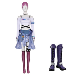 Overwatch 2 OW Le Sserafim Kiriko Cosplay Costume