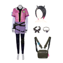 Valorant Clove Tenue Rose Cosplay Costume