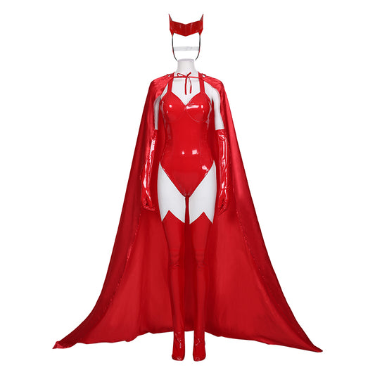 Wanda Vision Sexy Scarlet Witch Wanda Maximoff Cosplay Costume