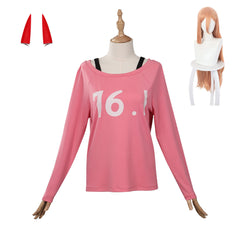 Chensō Man Power Longueur T-Shirt Cosplay Costume