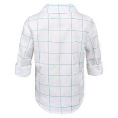 Enfant Jinu Chemise Rose/Blanche Cosplay Costume