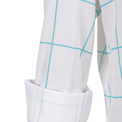 Enfant Jinu Chemise Rose/Blanche Cosplay Costume