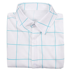 Enfant Jinu Chemise Rose/Blanche Cosplay Costume