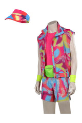 Barbie Ken Tenue Rose Cosplay Costume