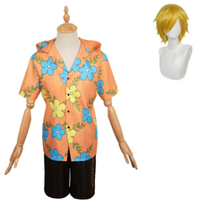 One Piece Egghead Arc Sanji Tenue de Chemise Cosplay Costume