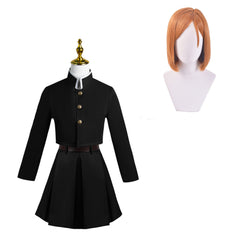 Kugisaki Nobara Jupe d'Uniforme Bleue/Noire Cosplay Costume