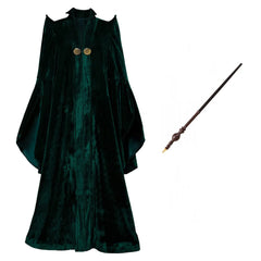 Adulte Harry Potter Professeur Minerva McGonagall Robe Cosplay Costume