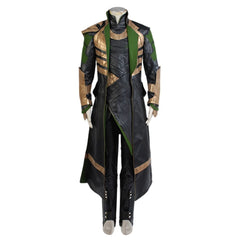 Thor 2: Le Monde des Ténèbres Adulte Loki Tenue Cosplay Costume Halloween