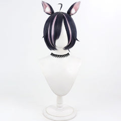Cosplay Perruque Chainsmoker Cat(2026) Anime Cosplay Perruque+Oreilles