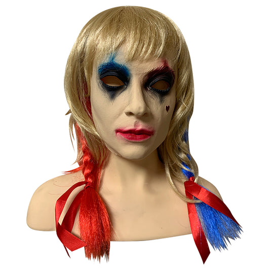 Joker: Folie à Deux (2024) Harley Quinn Masque Cosplay Accessoire