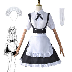 Call Of The Night Nanakusa Nazuna Maids JK Robe Cosplay Costume