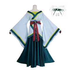 Cosplay Costume Maomao The Apothecary Diaries 3(2026) Anime Cosplay Robe Verte et Bleue Femme