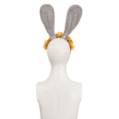 Zootopia 2(2025) Judy Hopps Anneau de Cheveux/Serre-tête à Fleurs Jaunes Cosplay Accessoire