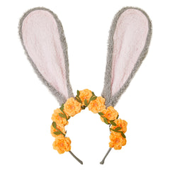 Zootopia 2(2025) Judy Hopps Anneau de Cheveux/Serre-tête à Fleurs Jaunes Cosplay Accessoire