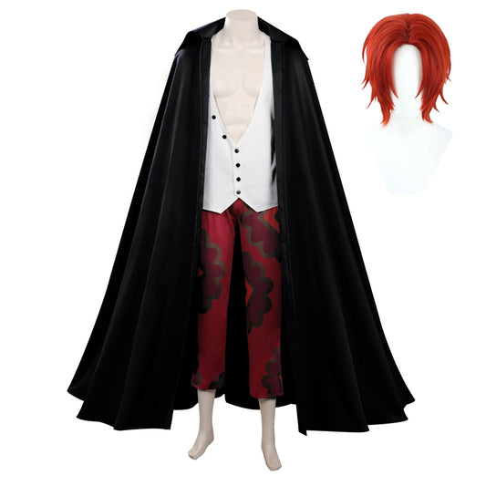 2022 One Piece: Red Shanks Cosplay Costume