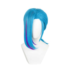 Arcane: League Of Legends Saison 2(2024) Jinx Cosplay Perruque