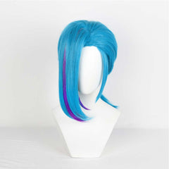 Arcane: League Of Legends Saison 2(2024) Jinx Cosplay Perruque