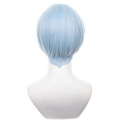 Frieren: Beyond Journey's End Himmel Perruque Bleue Cosplay Perruque