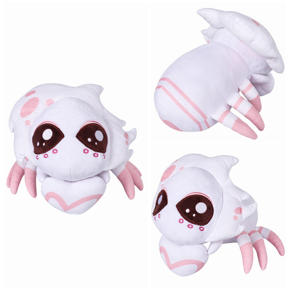 24CM Hazbin Hotel(2024) Angel Dust Araignée Jouet en Peluche