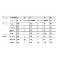 Cosplay Costume Nanami Kento Anime Cosplay Tenue Blanche et Bleue Femme