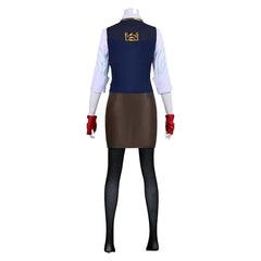 Cosplay Costume Chamber Valorant Jeu Cosplay Tenue Bleue Femme