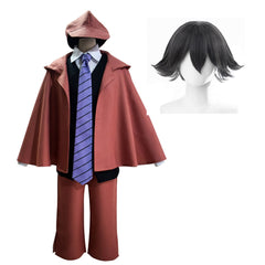 Adulte BSD Edogawa Rampo Tenue Brune Cosplay Costume