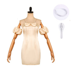 Cosplay Costume Sua Alien Stage(2026) TV Cosplay Robe Blanche Femme