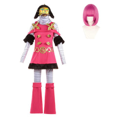 JJBA Hot Pants Tenue Rouge Cosplay Costume