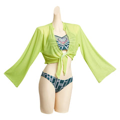 Jolyne Cujoh Stone Ocean Tops et Shorts Design Original Maillot De Bain- Cossky