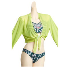 Jolyne Cujoh Stone Ocean Tops et Shorts Design Original Maillot De Bain- Cossky