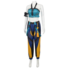 Zoey Tenue Jaune Cosplay Costume