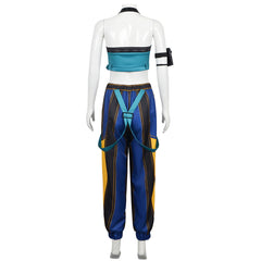 Zoey Tenue Jaune Cosplay Costume