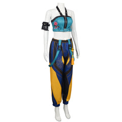 Zoey Tenue Jaune Cosplay Costume