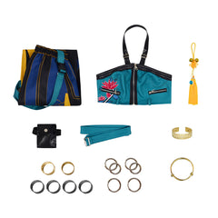 Zoey Tenue Jaune Cosplay Costume