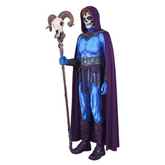 Cosplay Costume Skeletor Les Maîtres de l'Univers(2026) Film Cosplay Combinaison Bleue Homme