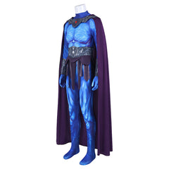 Cosplay Costume Skeletor Les Maîtres de l'Univers(2026) Film Cosplay Combinaison Bleue Homme