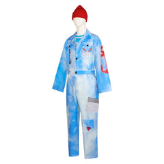 Cosplay Costume Enfant Red Descendants: Wicked Wonderland(2026) Film Cosplay Combinaison Bleue