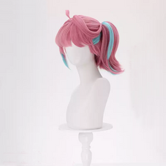 Overwatch Kiriko Tenue Bleue Cosplay Costume