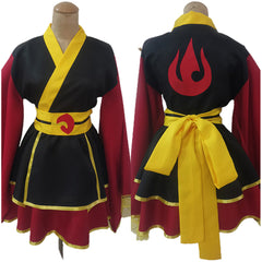 Femme Avatar: The Last Airbender Zuko Cosplay Costume Lolita