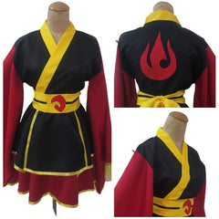 Femme Avatar: The Last Airbender Zuko Cosplay Costume Lolita