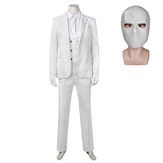 Moon Knight Steven Mr.Knight Cosplay Costume Ver.2
