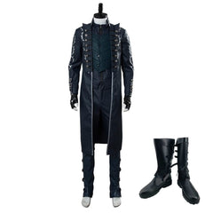 Devil May Cry V DMC 5 Vergil Cosplay Costume et chaussures