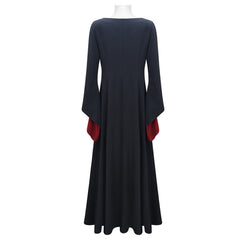 La Famille Addams 2(2025) Morticia Addams Robe Noire Cosplay Costume